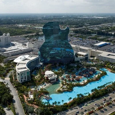 Miami Helicopter Tour Hard Rock and Beach